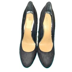 GUC Sociology Suede Wedges, Gray